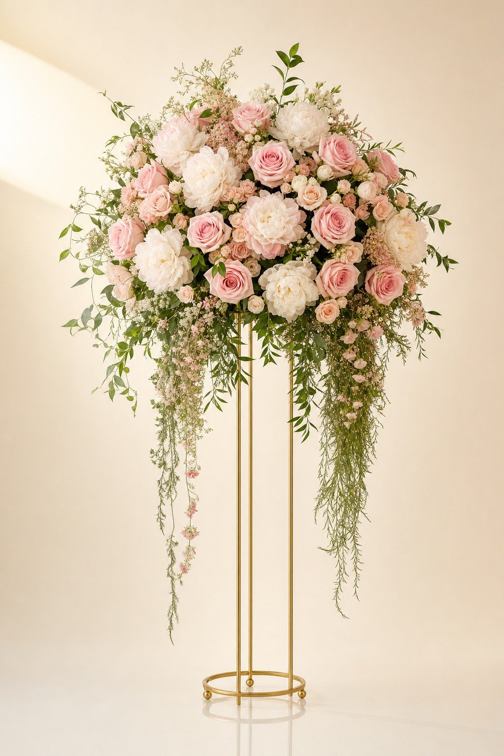 Modern Romance collection with blush and cream florals